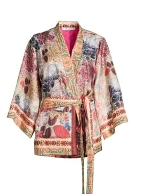 Robert Graham Wrap Jacket kimono style NWT